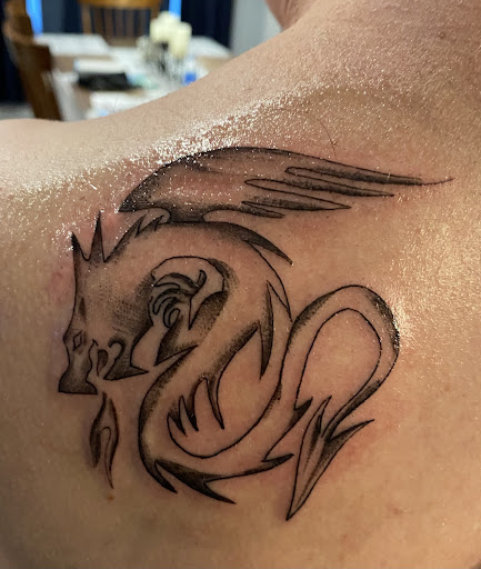 Explore 2 face tattoo ideas, creative tattoo ideas in Brunswick, available at Street Life Tattoos