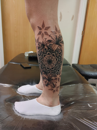 Explore athena goddess tattoo ideas, creative tattoo ideas in Hereford, available at Slow Pain Tattoo Body Art Studio