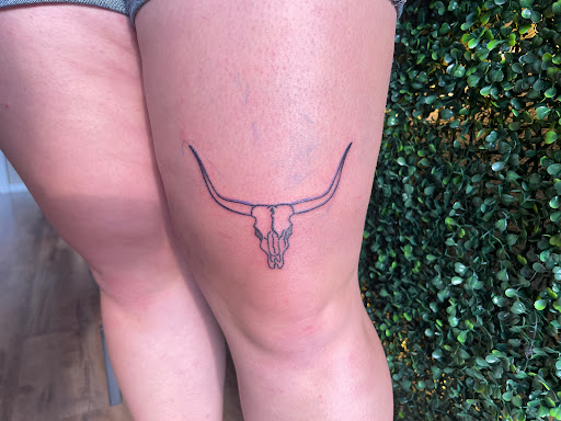 Explore record tattoo ideas, creative tattoo ideas in Huxley, available at Lonely Bones Tattoo & Art