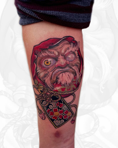 Explore shell tattoo ideas, creative tattoo ideas in Myrtle Beach, available at Tiki Tattoos