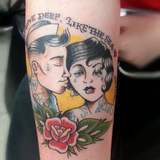 Explore small watercolor tattoo ideas, creative tattoo ideas in Chicago, available at Royal Flesh Tattoo and Piercing