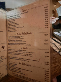 Germaine à Paris menu