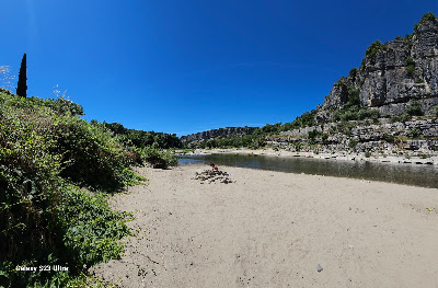 Plage de Balazuc à Balazuc