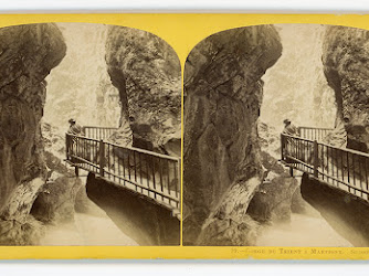 Gorges du Trient à Martigny (William England 1863 location - stereo n°56