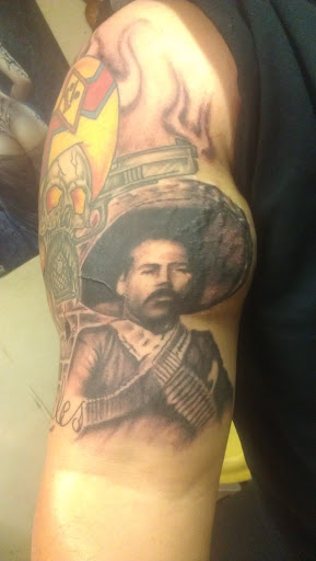 Explore tattoo cover up ideas chest, creative tattoo ideas in Odessa, available at Little Dragon Tattoos Studio