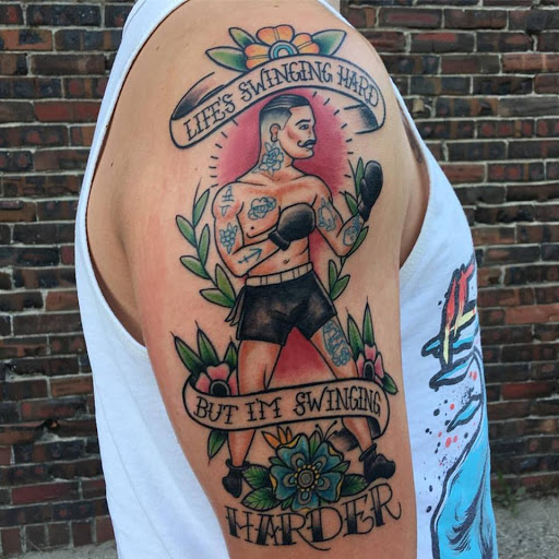 Explore daughter and son tattoo ideas, creative tattoo ideas in Sanford, available at Venom Ink Tattoo