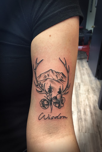 Explore rose vine tattoo ideas, creative tattoo ideas in Butte, available at Aphotic Tattoo Studio & Artistry