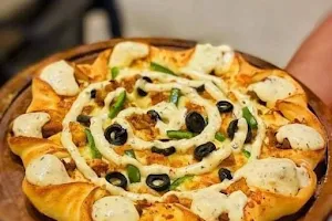 Party fast food Bar Be Q biryani pizza karhai and fry items image