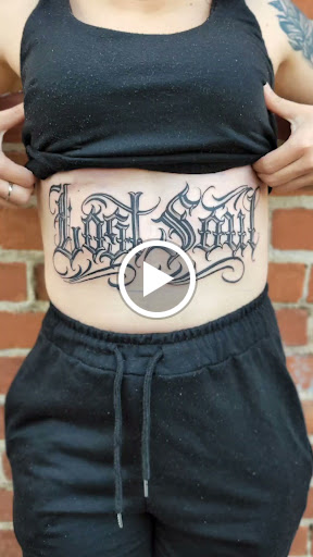 Explore women's leg tattoo ideas, creative tattoo ideas in Sacramento, available at The Iron Monkey Tattoo