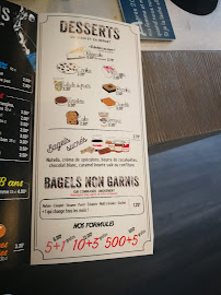 Restauration rapide BAGELSTEIN • Bagels & Coffee shop à Annecy (le menu)