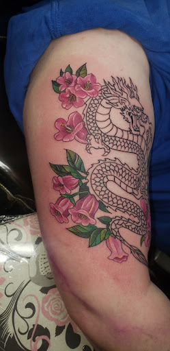 Explore retro tattoo ideas, creative tattoo ideas in Utica, available at FreeCableTattoos