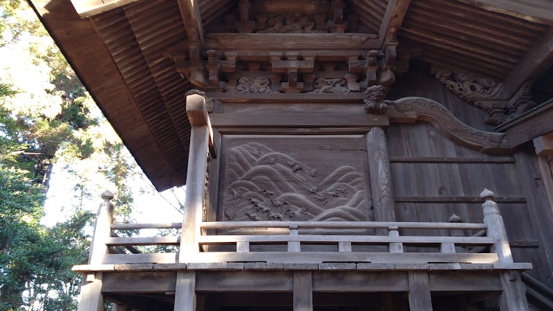 生実神社 駐車場