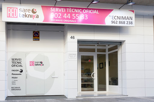 TECNIMAN SAT Oficial Fagor Cata Centro Confort Thermor Edesa Amica Aspes Tesy Franke Mepamsa en Gandia, Valencia