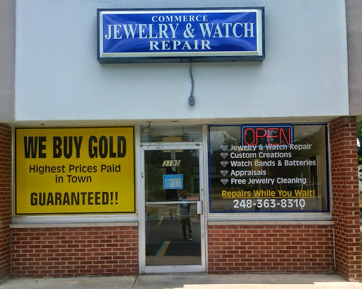 Jewelry Repair Service «Commerce Jewelry and Watch Repair», reviews and photos, 3195 Union Lake Rd, Commerce Charter Twp, MI 48382, USA