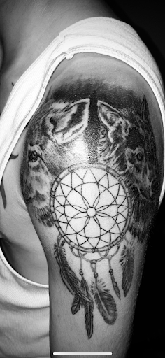 Explore infinity tattoo ideas for men, creative tattoo ideas in Rogers, available at Ink Solutions Tattoo