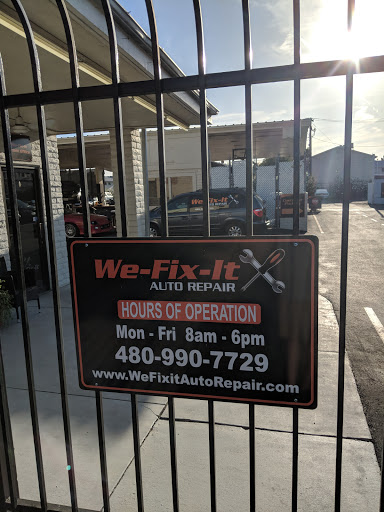 Auto Repair Shop «We-Fix-It Auto Repair», reviews and photos, 2700 N Scottsdale Rd, Tempe, AZ 85281, USA
