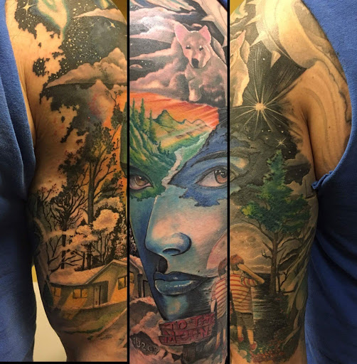 Explore constitution tattoo ideas, creative tattoo ideas in Savannah, available at Tatlyfe Studios