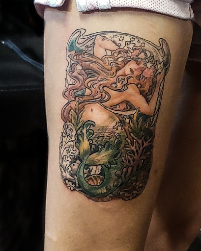 Tattoo Shop «Seven Daggers Tattoo Studio», reviews and photos, 1102 2nd Ave, Opelika, AL 36801, USA