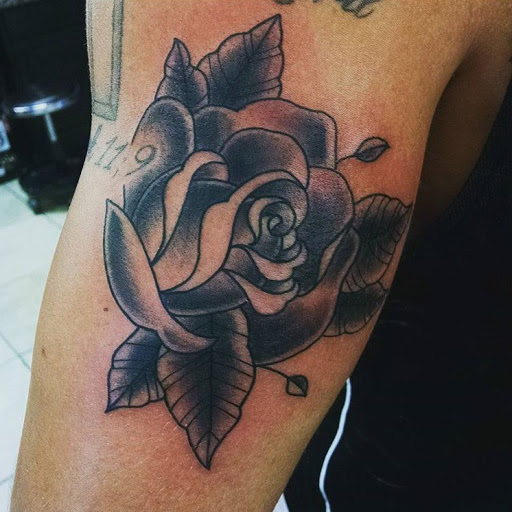 Explore templar knight tattoo ideas, creative tattoo ideas in San Diego, available at Sideshow Tattoo and Piercing