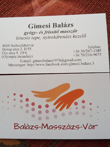Balázs-Masszázs-Vár - Masszőr