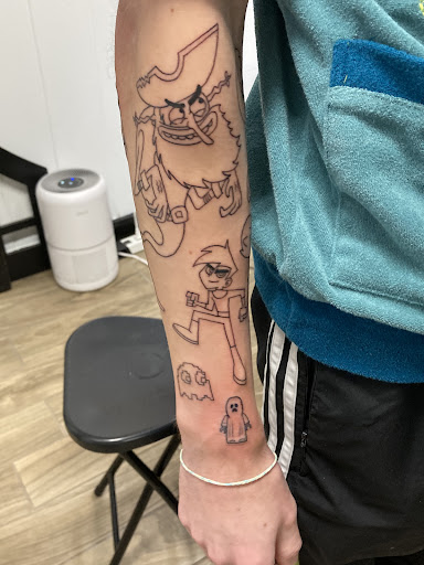 Explore arch angel tattoo ideas, creative tattoo ideas in Venice, available at The Beehive Tattoo Studio and Boutique