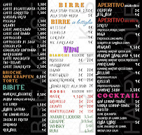 Menu du Bar Big Ben Bormio à Bormio