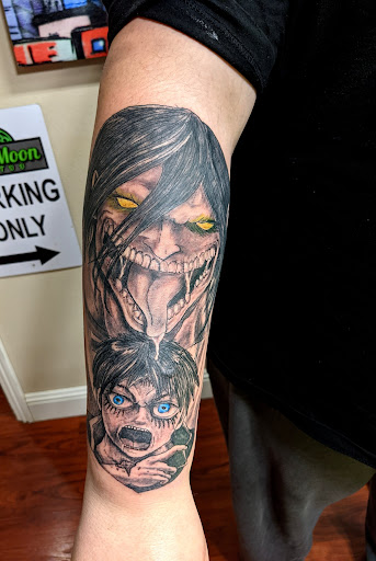 Explore push tattoo ideas, creative tattoo ideas in Pittsburg, available at NeonMoon Tattoo