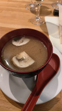 Soupe miso du Restaurant à plaque chauffante (teppanyaki) Kagayaki à Paris - n°3