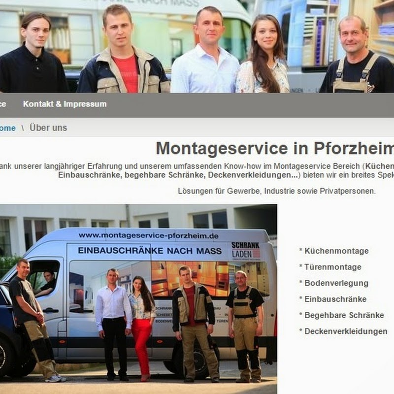 Schrank Laden / Montage Service Pforzheim