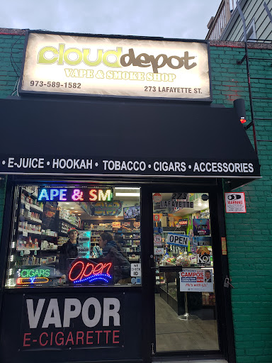 Tobacco Shop «Cloud Depot Vape & Smoke Shop», reviews and photos, 273 Lafayette St, Newark, NJ 07105, USA