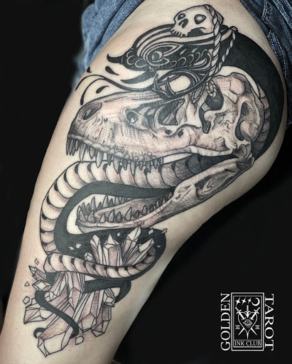 Explore ballerina tattoos ideas, creative tattoo ideas in Winter Park, available at Tim Lease Custom Tattoos