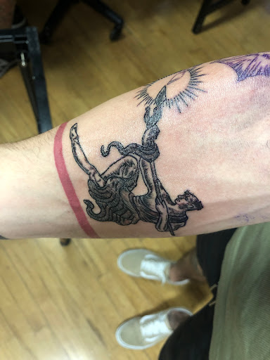 Explore women's arm tattoos ideas, creative tattoo ideas in Minneapolis, available at Nokomis Tattoo