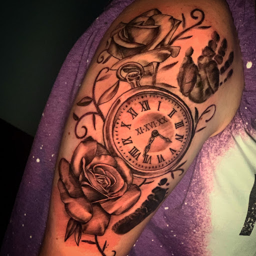 Explore shinedown tattoo ideas, creative tattoo ideas in Roanoke, available at Saint Cecilias Art Studio