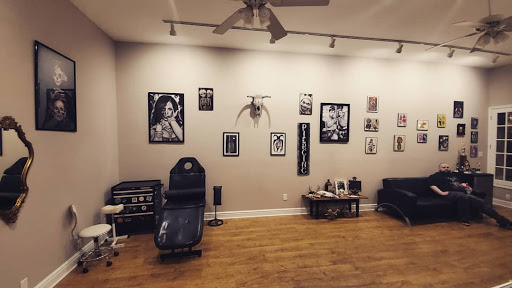 Explore ouija tattoo ideas, creative tattoo ideas in West Jefferson, available at Black Dagger Tattoo Collective