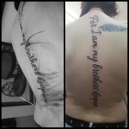 Explore tragus tattoo ideas, creative tattoo ideas in Vinton, available at Cherry Bomb Tattoo and piercing