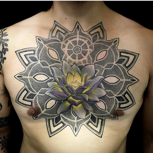 Tattoo Shop «Two Headed Dog Tattoo Studio», reviews and photos, 189 Changebridge Rd #3, Montville, NJ 07045, USA