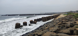 Foto von Palagai Thotti Kuppam Beach mit sehr sauber Sauberkeitsgrad