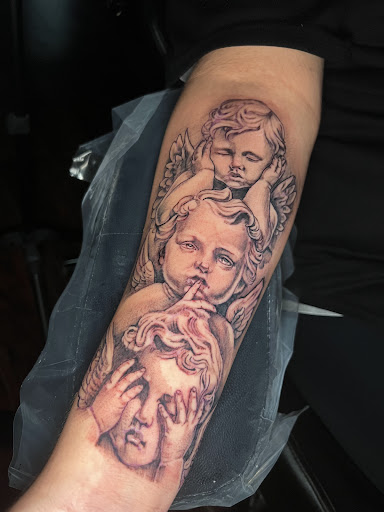 Explore simple wrist tattoo ideas, creative tattoo ideas in Roanoke, available at Saint Cecilias Art Studio
