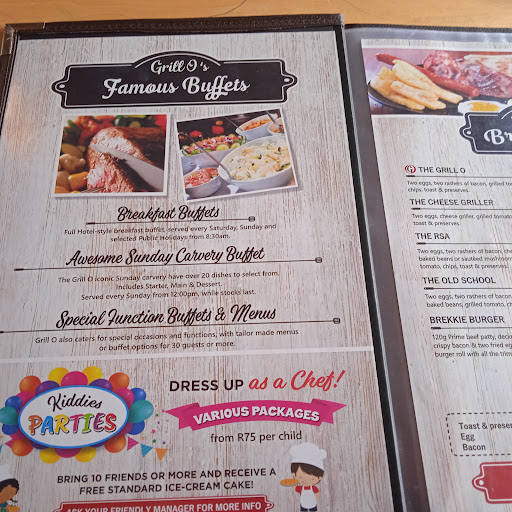 Grill O Steakery & Diner Springsgate Shopping Centre, cnr Paul Kruger Road &, Connaught Ave