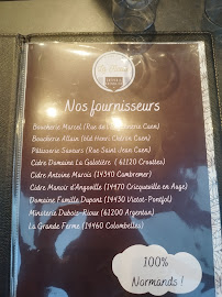 La Ficelle à Caen menu