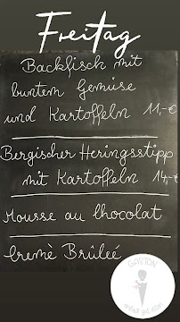 Gaston Fischerstube à Solingen menu