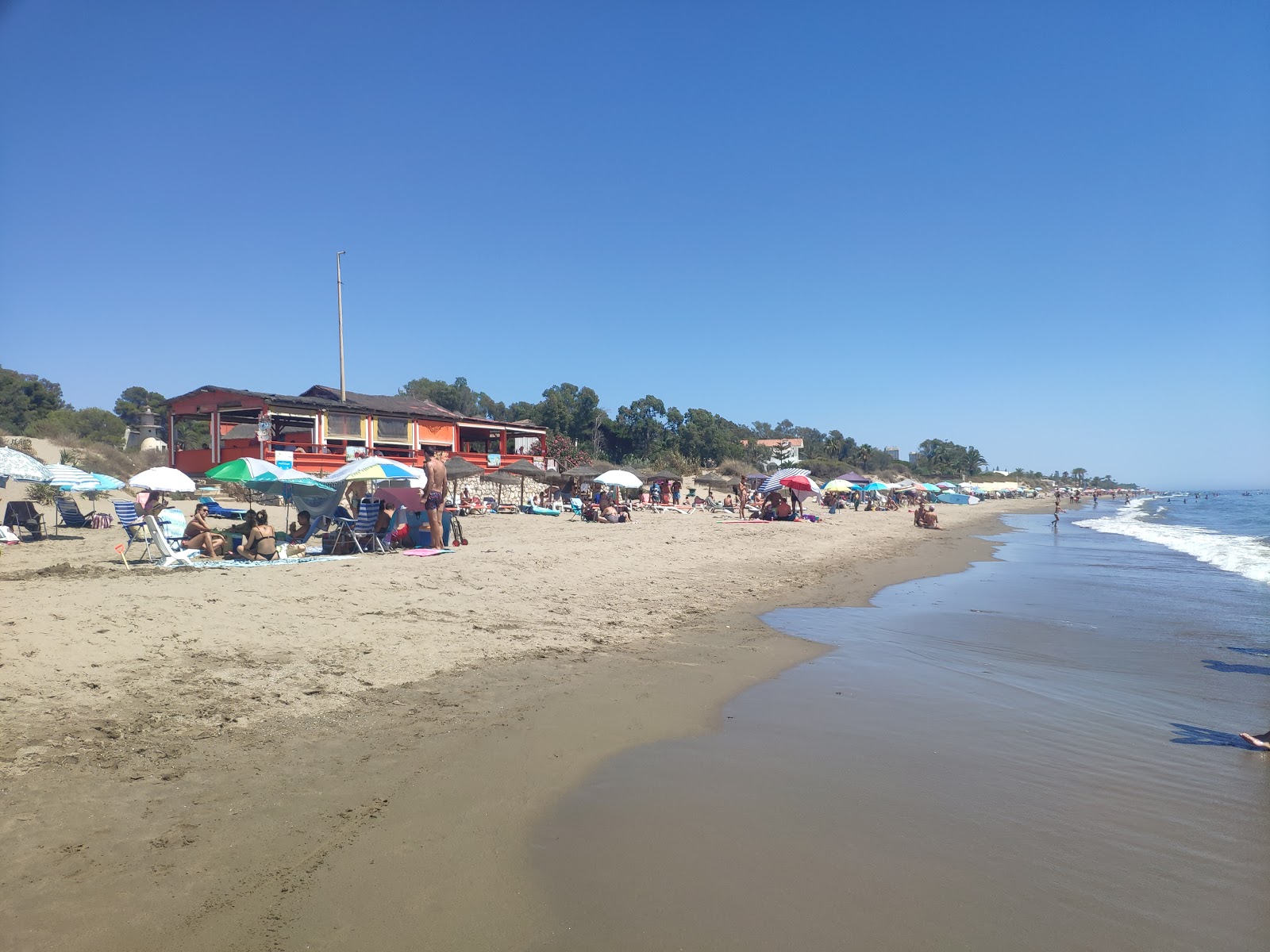 Fotografie cu Playa De Zaragoza cu o suprafață de apa turcoaz