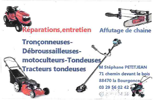 Petitjean Stéphane - Réparation de matériel de motoculture à La Bourgonce