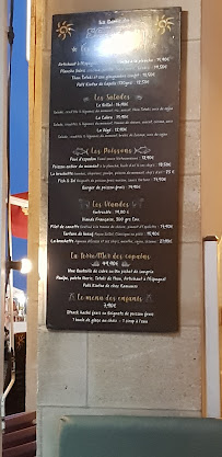 Le Sol Sol à Hendaye menu