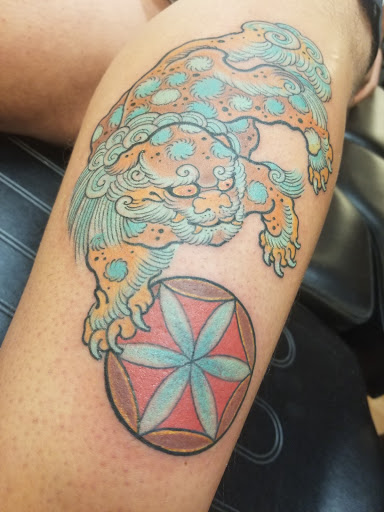 Explore cute witchy tattoo ideas, creative tattoo ideas in Denver, available at Til Death Tattoo