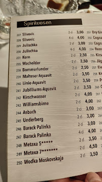 Carte du Hotel-Restaurant „Jammerkrug“ à Gladbeck
