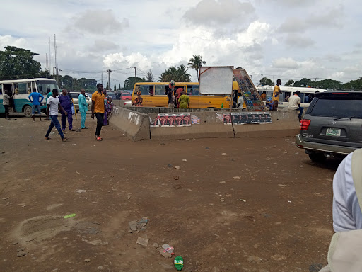 Volks Bus Stop, Lagos - Badagry Expy, Ojo, Lagos, Nigeria, Catholic Church, state Lagos