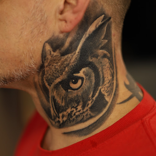 Explore chest piece tattoo ideas for women, creative tattoo ideas in Seymour, available at 3 Sevens Tattoo