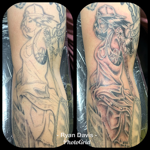 Explore tattoo arrows ideas, creative tattoo ideas in Inman, available at The Tat Cave