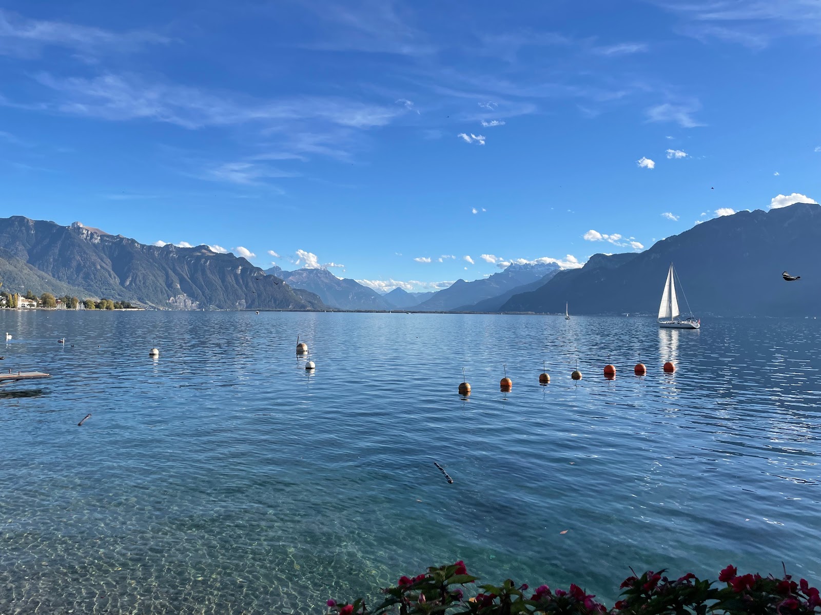 Foto di Vevey Plage con una costa spaziosa